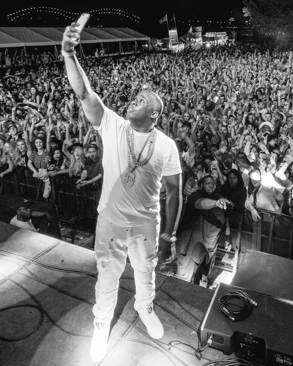 Yo Gotti in Memphis at the 2016 Beale Street Music Festival. Photo by Jakerybu