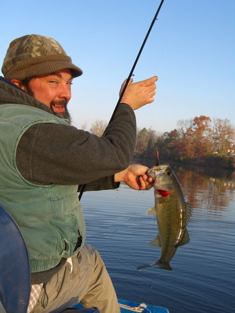 Goose Lake, a private lake in Fort Valley, Georgia. Courtesy of Larry Keel.