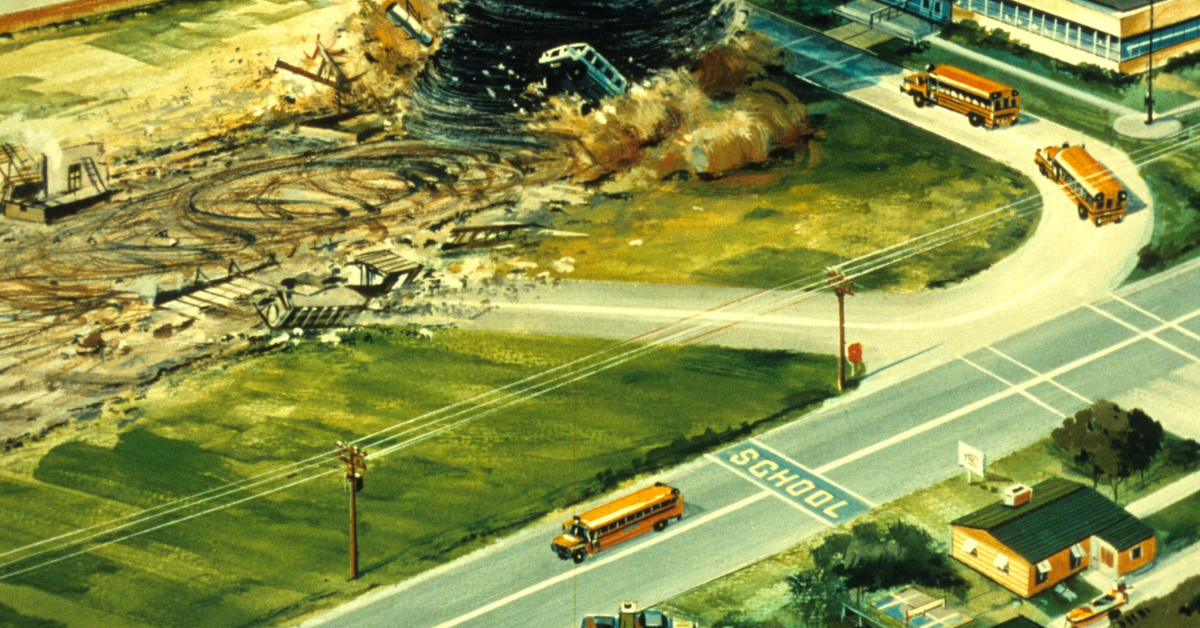 The geography of disaster, storms, and prison.