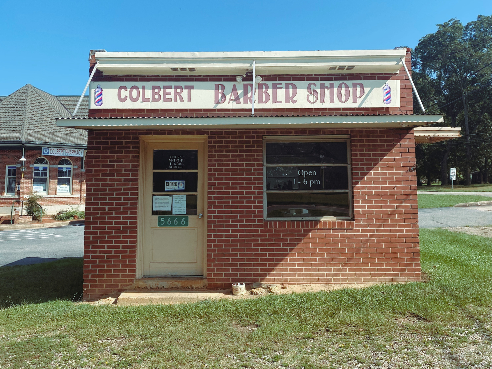 C.E. Eberhart's barbershop in Colbert, Georgia.
Henry Drake was convicted for a 1975 murder he didn't commit—twice. Even after another man confessed to the crime, he still spent 12 years on Death Row seeking exoneration and battling the classism and legal misconduct of Georgia's judicial system.