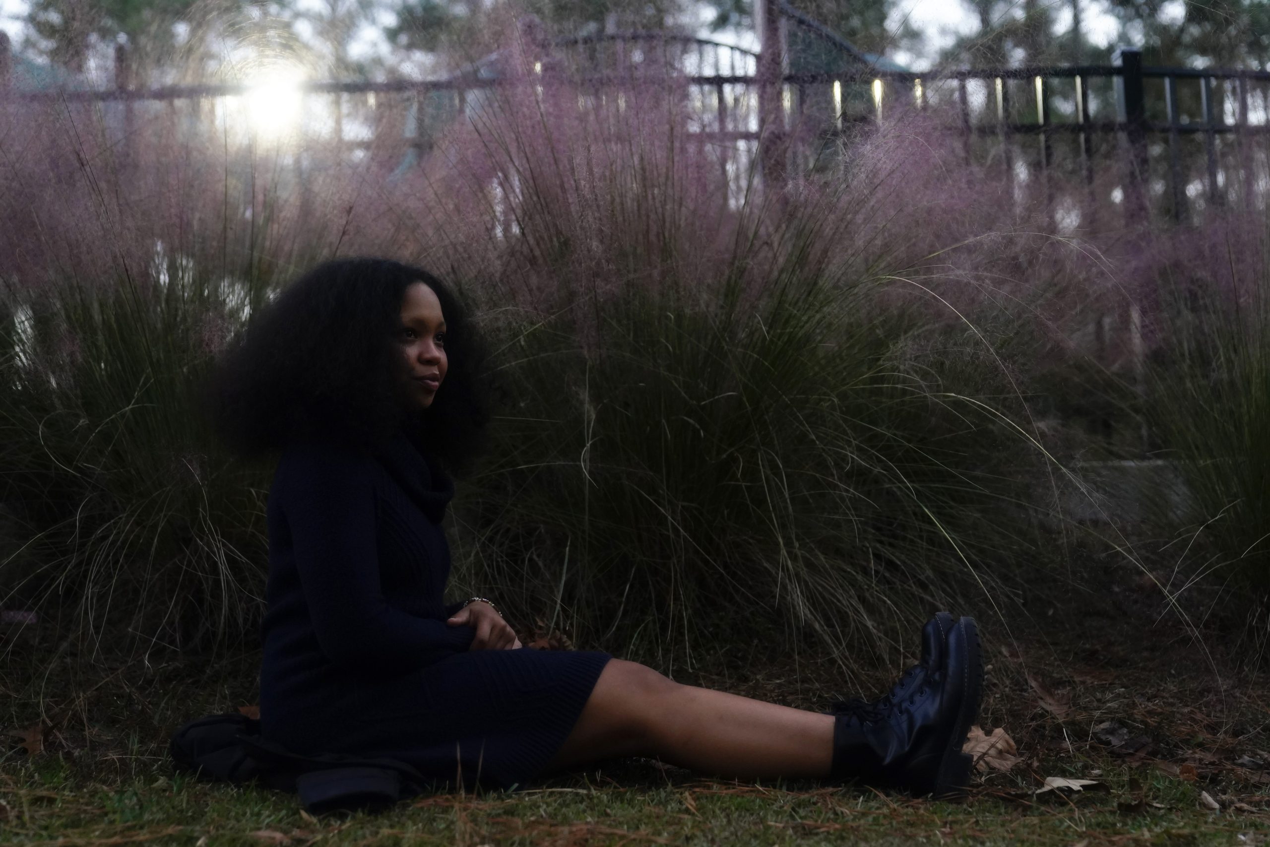 The author, Mira Ugwuadu, posing for a portrait in the months after graduating from high school in Marietta, Georgia. (AP Photo/Brynn Anderson)
Funding, education, and safety are at the top of the list of demands to dismantle the youth mental health stigma in Georgia schools.