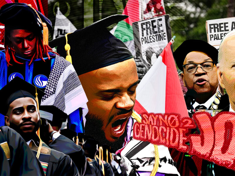 Collage-Biden at Morehouse Graduation 2024