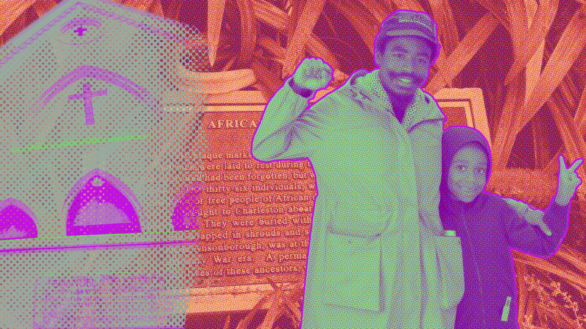 Tour guide Marcus McDonald not only shares Charleston history, he makes his own.